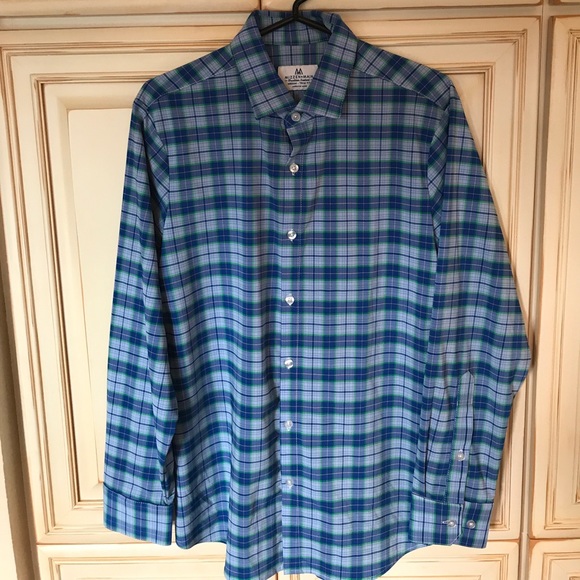 Mizzen+Main Other - Mizzen + Main Medium Trim Fit Plaid
