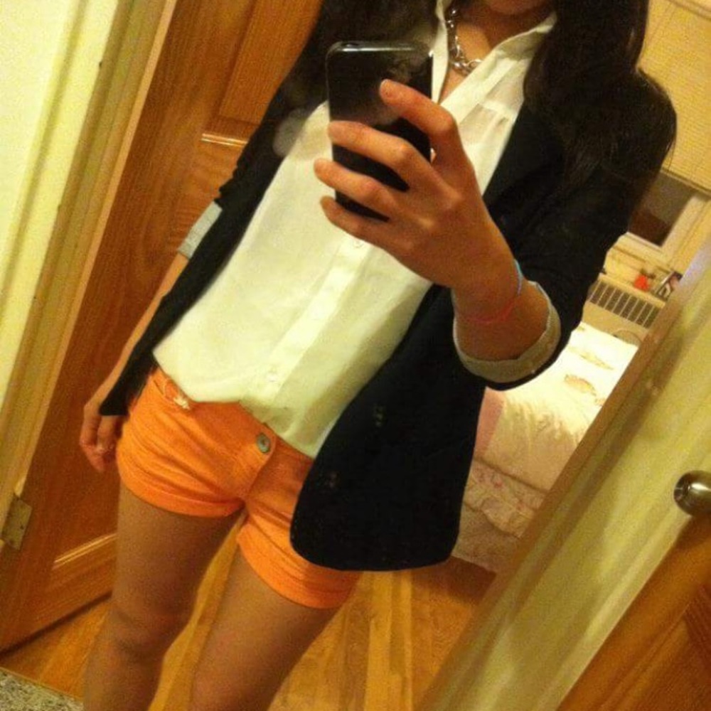 Cute pastel peachy shorts