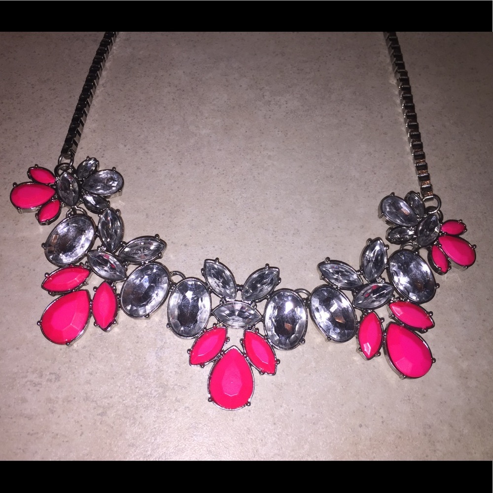 Pink & Silver Necklace