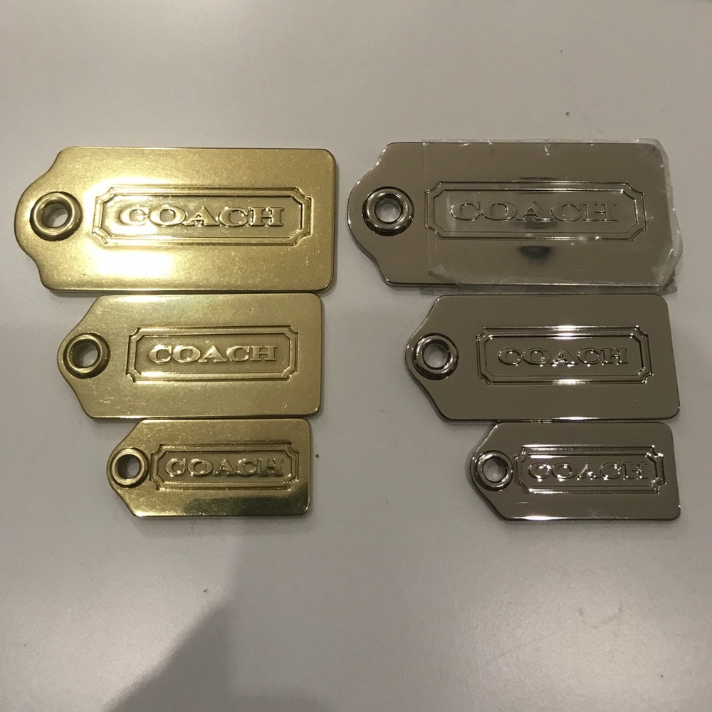 Coach METAL tags. Make offer