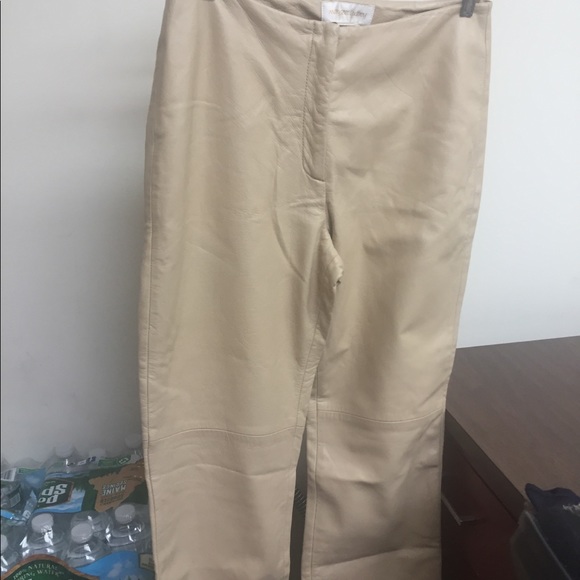 Buttery leather pants - Picture 4 of 8