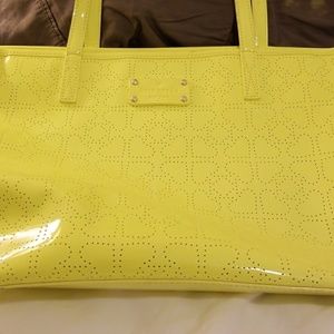 Kate Spade neon tote