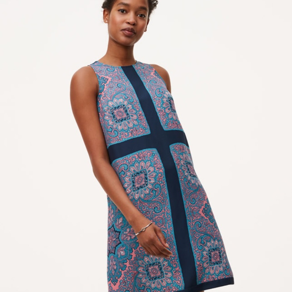 Medallion Print Loft Dress