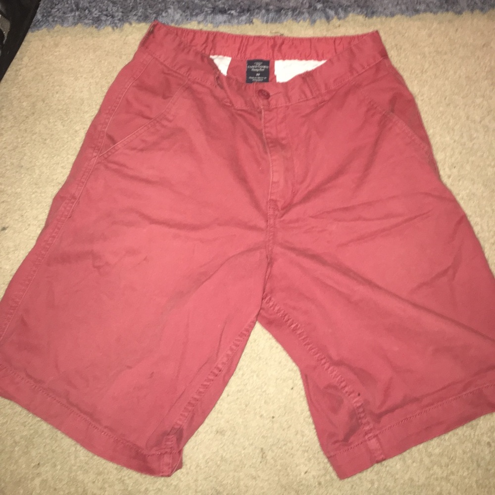 Red shorts