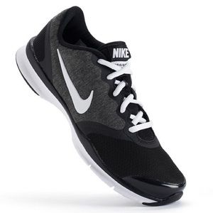 Nike Black Grey and White Training Shoes