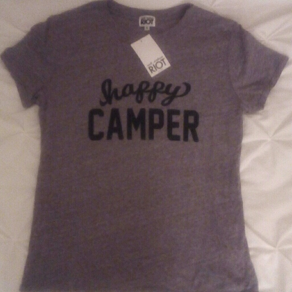 Happy Camper Graphic Tee Small