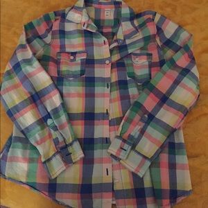Old Navy lightweight flannel shirt