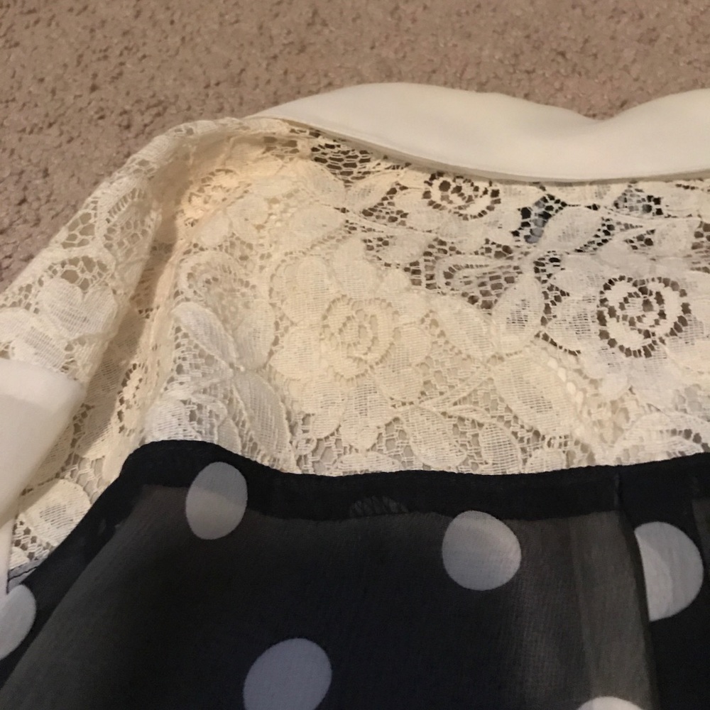 Blue and white button down - Picture 3 of 3