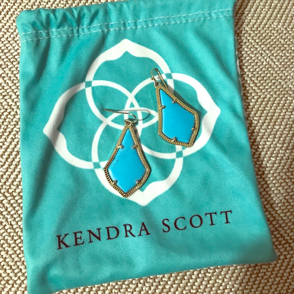 Turquoise Alex Kendra Scott Earrings