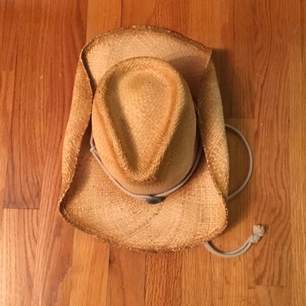 Straw cowboy hat