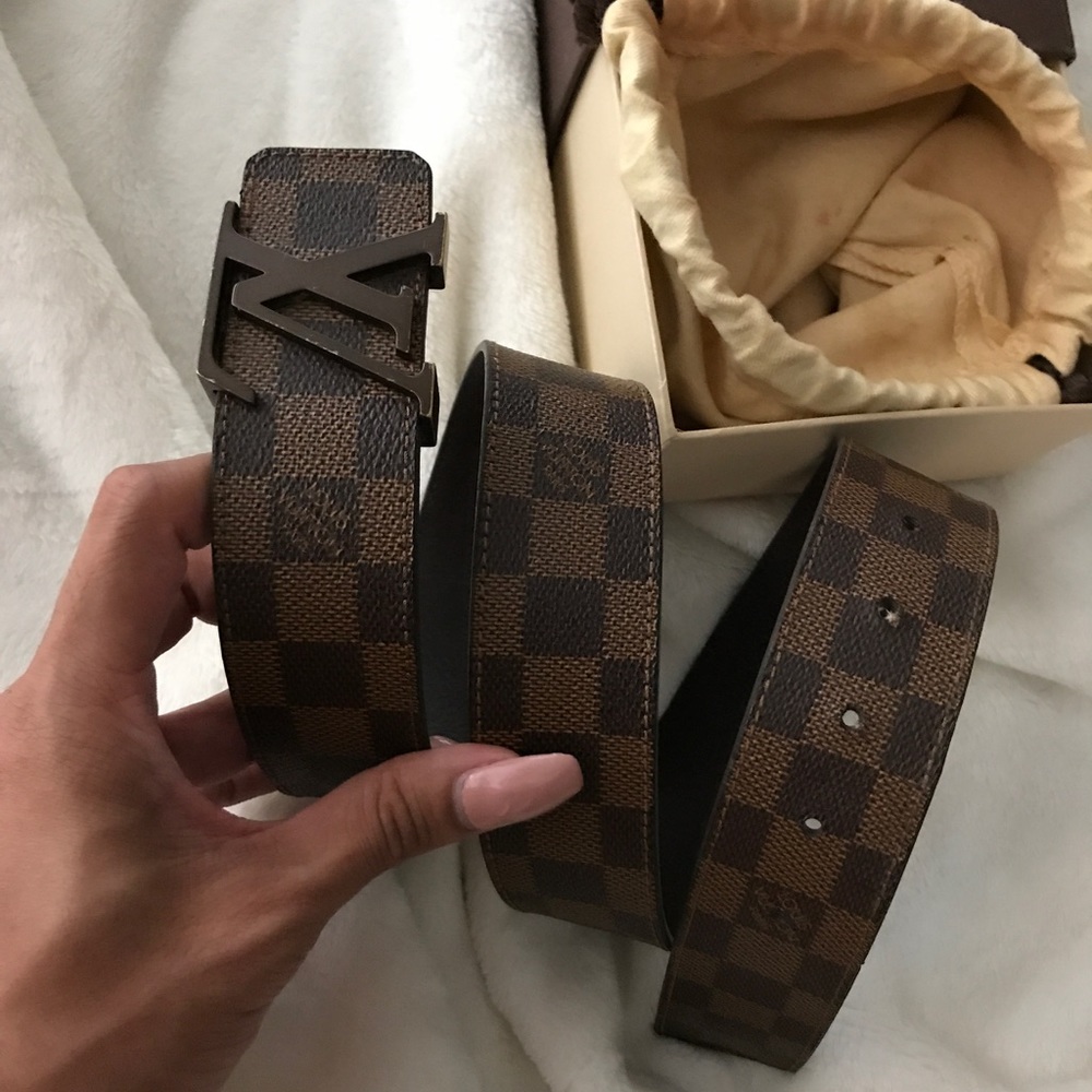 LOUIS VUITTON | belt initials