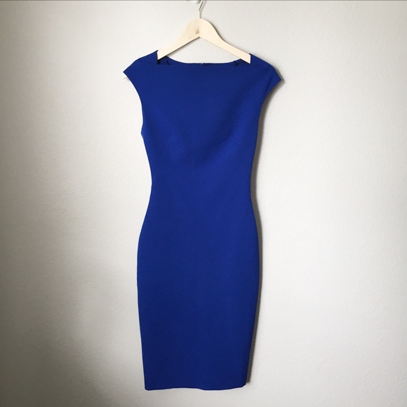 Zara Dresses & Skirts - Zara Royal Blue Midi