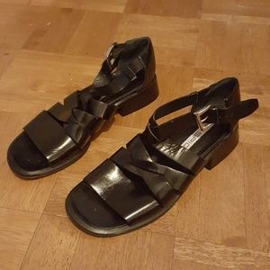 Leather sandals