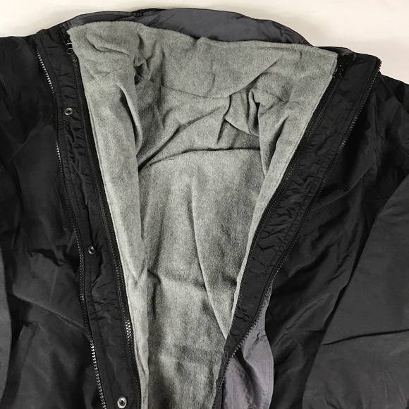 Red Kap Men's Black Jacket with /Zip IN/OUT Vest - Picture 2 of 6