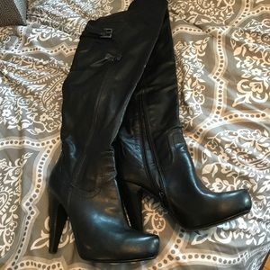 Guess over the knee boots