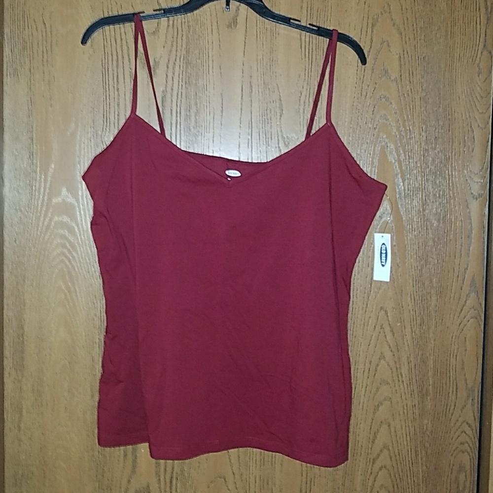Dark Cranberry Red Tank from Old Navy NWT 2XL