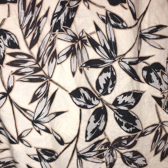 Floral Linen/Cotton Top - Picture 2 of 3