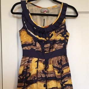 Anthropologie Silk Dress
