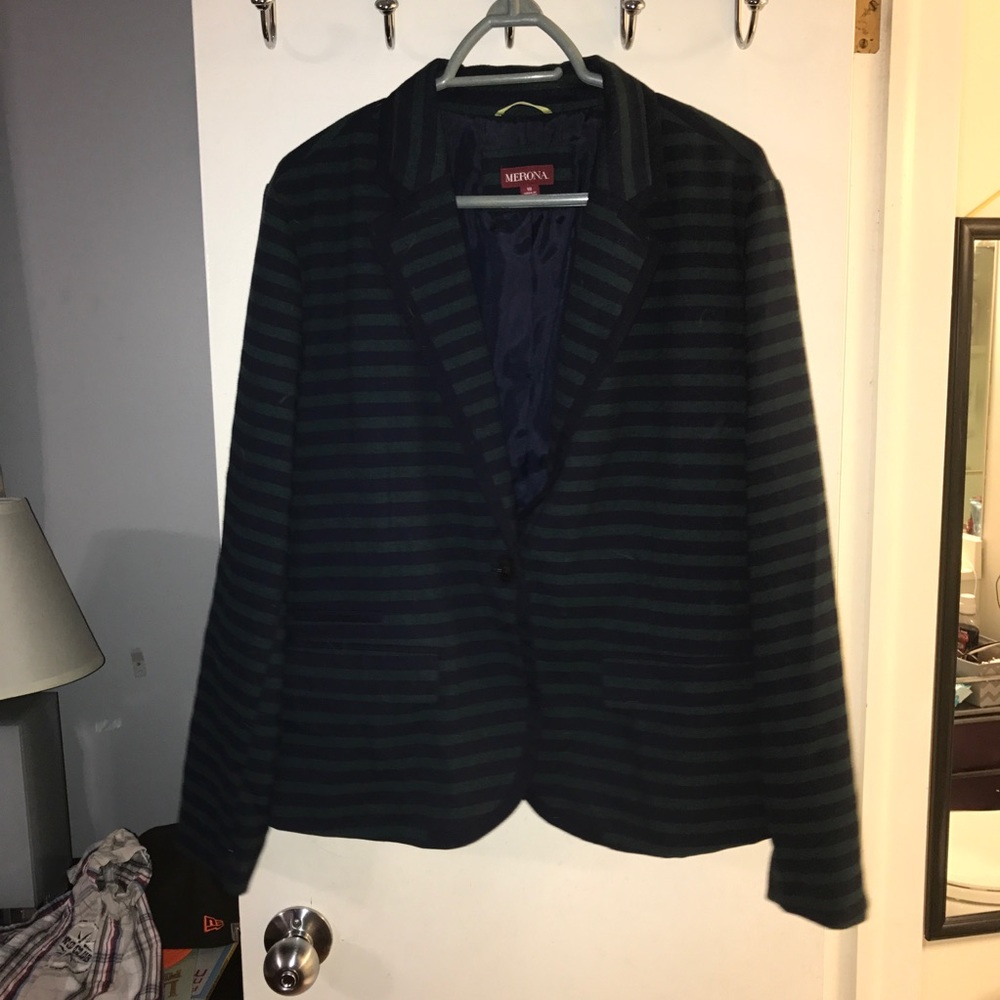 Striped blazer