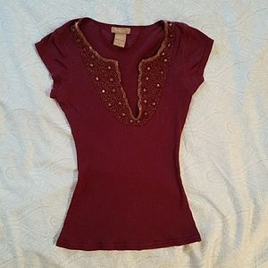 Beautiful beaded top