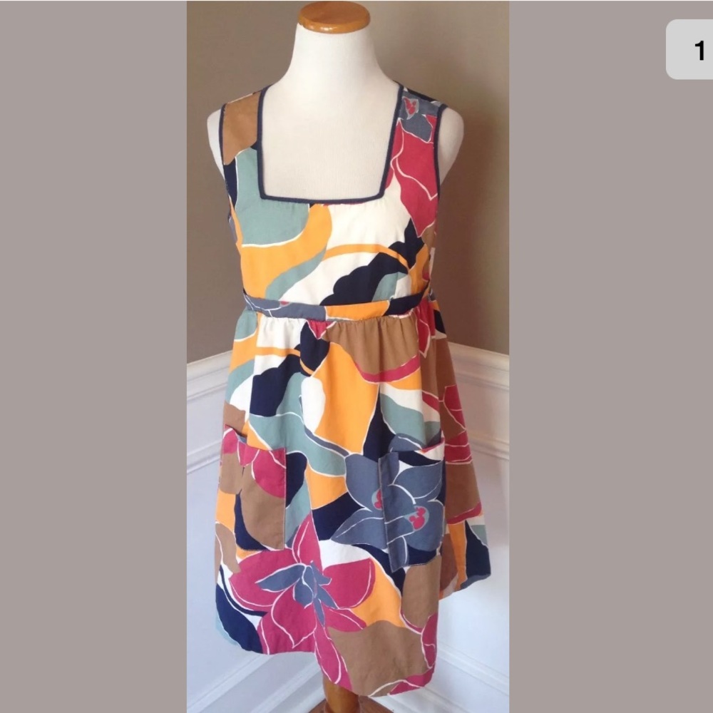 Anthropologie Girls From Savoy 8 Shift Dress