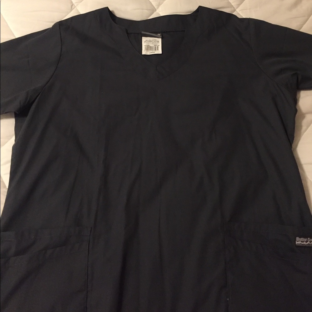 Butter-soft scrub top