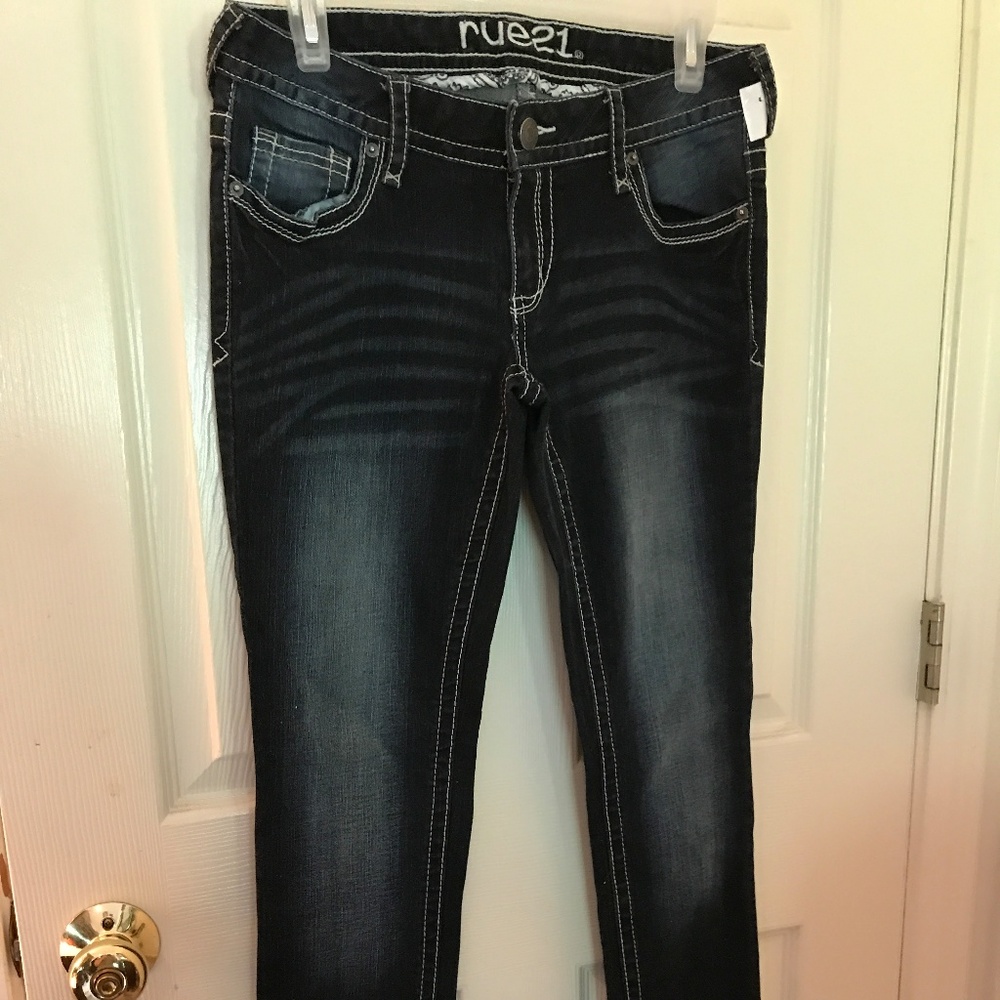 Black Rue 21 sandblasted jeans