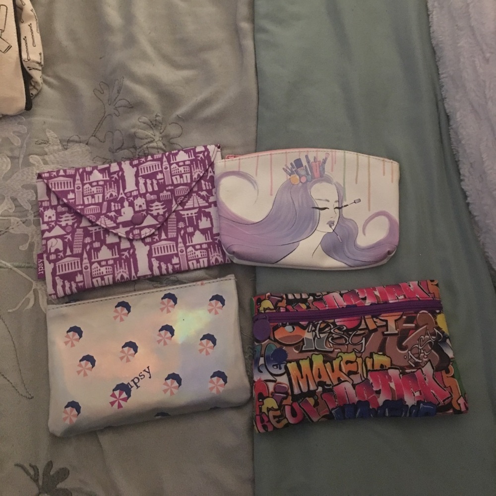 IPSY make up bags