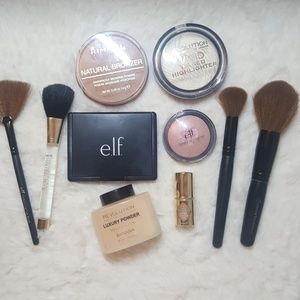 Glowy face beauty makeup bundle