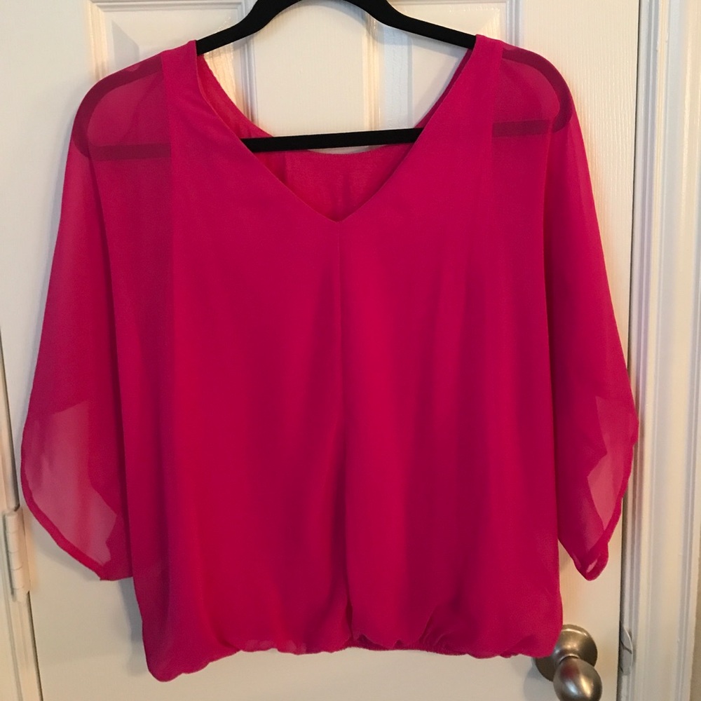 Express Pink Blouse - Picture 2 of 5