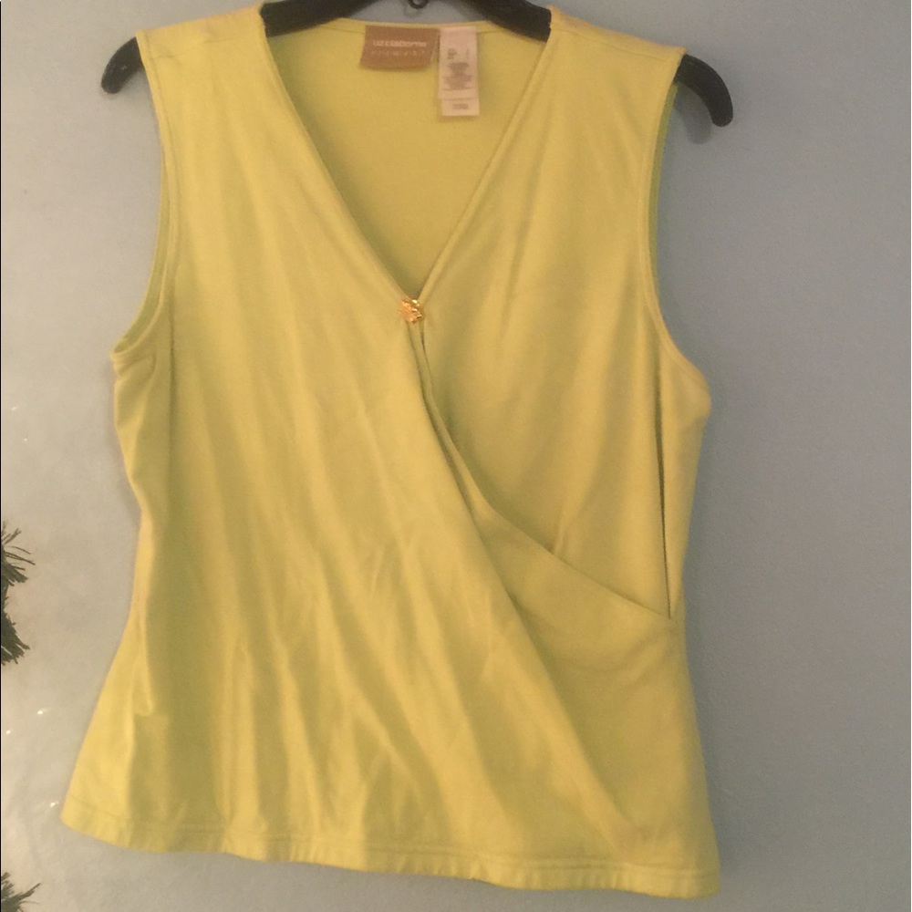 Liz Clariborne wrap style top