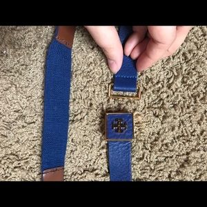 Tory burch blue belt