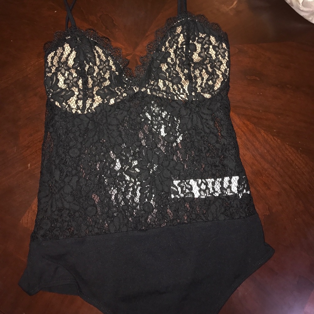 Laced bodysuit