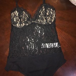 Laced bodysuit