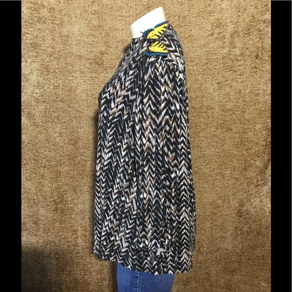 ROZ & ALI 4 Button 3/4 sleeve Pullover size 1X - Picture 2 of 8