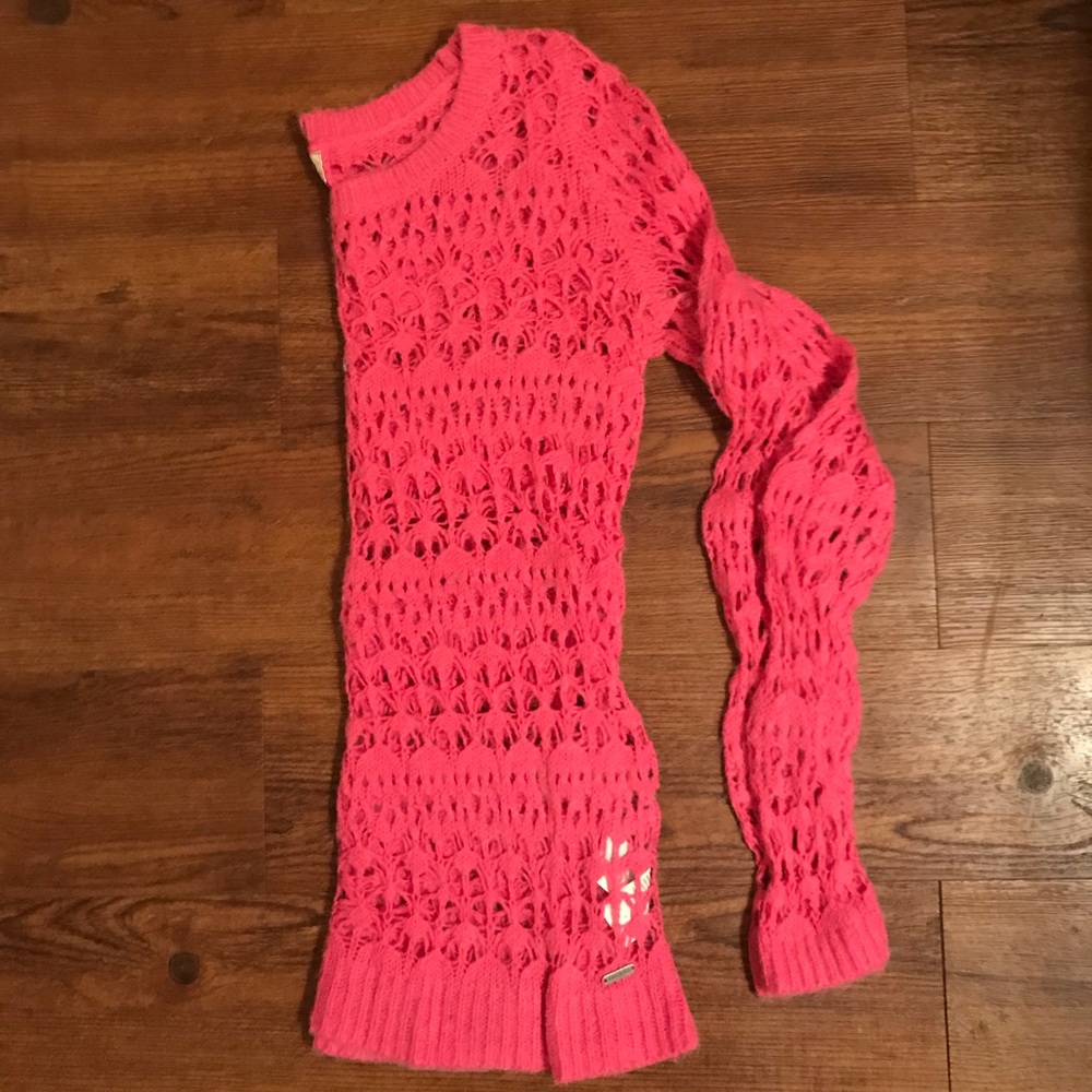 Hollister Open Knit Sweater