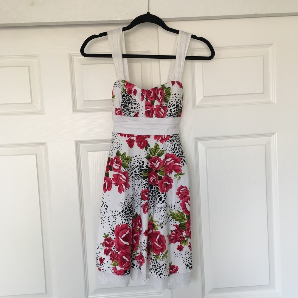 My Michelle Rose Floral Summer Mini Dress