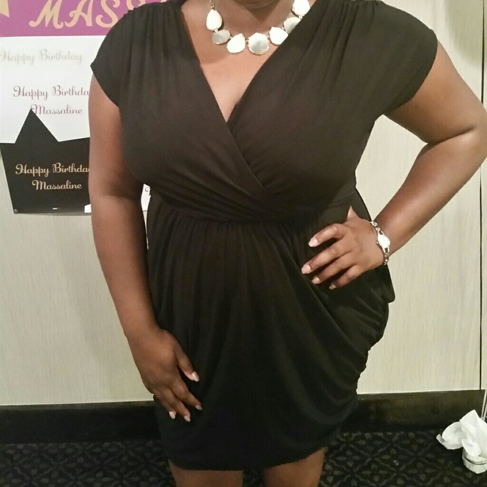 Plus Sized Little Black Dress