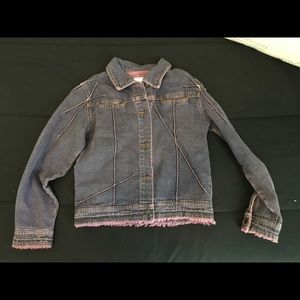 Versace young youth girls Jean denim jacket 8