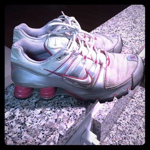Pink Nike Shox
