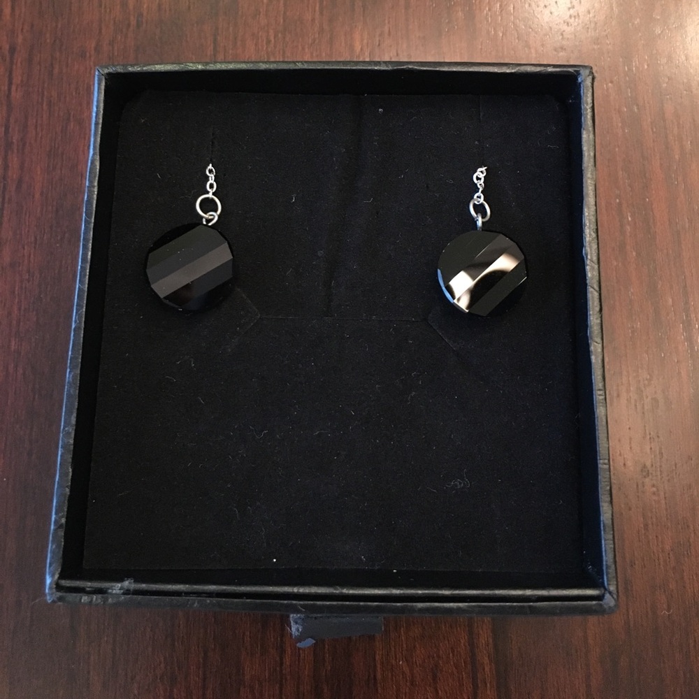 Black earrings