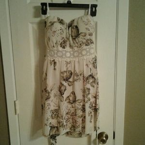 Strapless dress size small