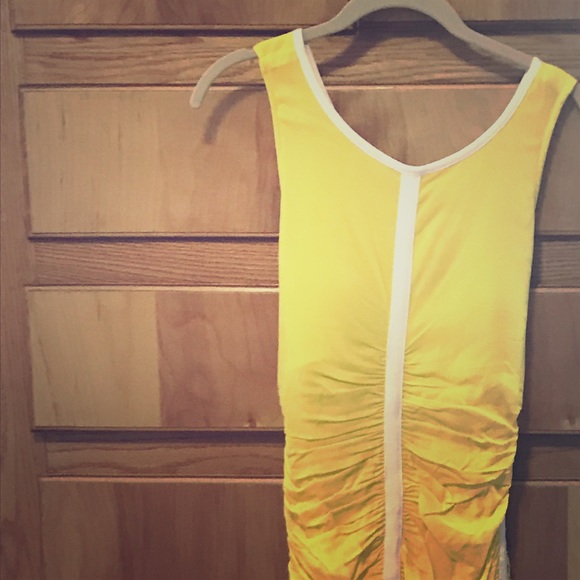 Sassy yellow Tracy Reese dress- NWT - Picture 1 of 4