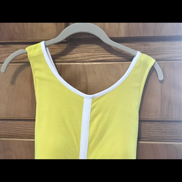 Sassy yellow Tracy Reese dress- NWT - Picture 2 of 4