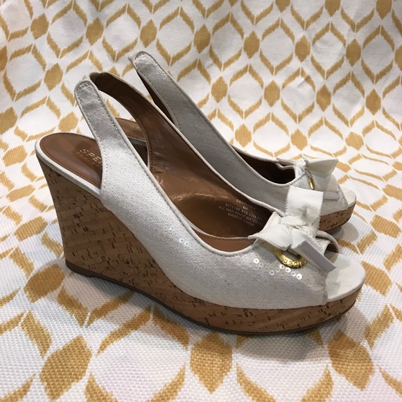 sperry wedge sandals