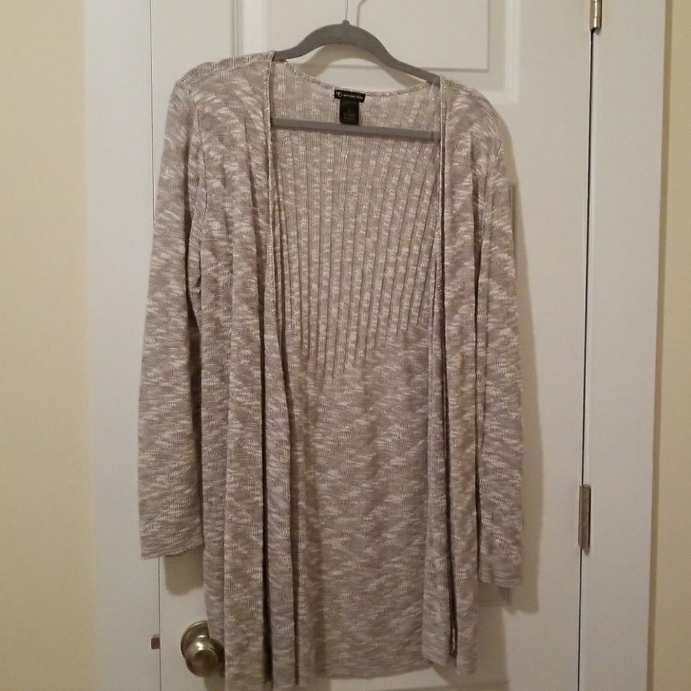 Comfy open fly away sweater