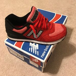 Red New Balance Shoes