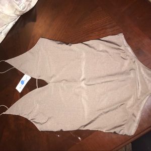 Low v cut bodysuit