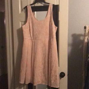 Torrid Blush skater dress size 18