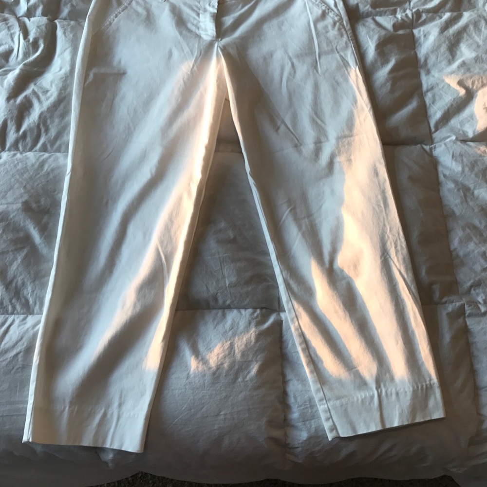 White J. Crew dress pants